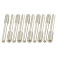 thumbnail image 1 of Unique Bargains Unique Bargains 10 Pcs 6mm x 8mm Cylindrical Head Diamond File Mounted Points 60mm Length, 1 of 1