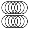 thumbnail image 1 of Unique Bargains Unique Bargains 10 Pcs Metric 56mm OD 3mm Thick Industrial Rubber O Ring Seal Black, 1 of 1