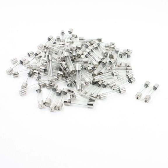 100pcs 6 x 30mm Low Breaking Fast Blow Glass Tube Fuses 250V 15A