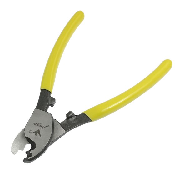 Unique Bargains Unique Bargains 6" Long Cable Cutting Tool Wire Cutter Stripper Pliers Yellow