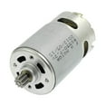 thumbnail image 1 of Unique Bargains Unique Bargains Spare Parts DC 7.2V 9 Toothed Gear Motor for  Chargeable Electric Drill, 1 of 1
