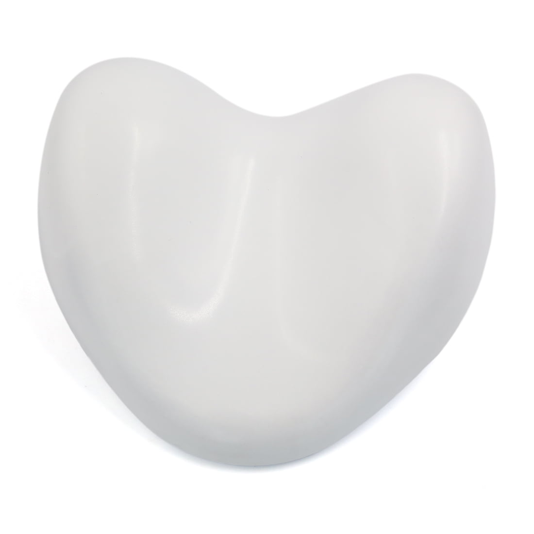 Unique Bargains Unique Bargains White Heart Spa Bath Pillow with