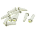 thumbnail image 1 of Unique Bargains Unique Bargains White T5 5050 1 Car Dashboard  Light Lamp Bulbs 10 Pcs, 1 of 1