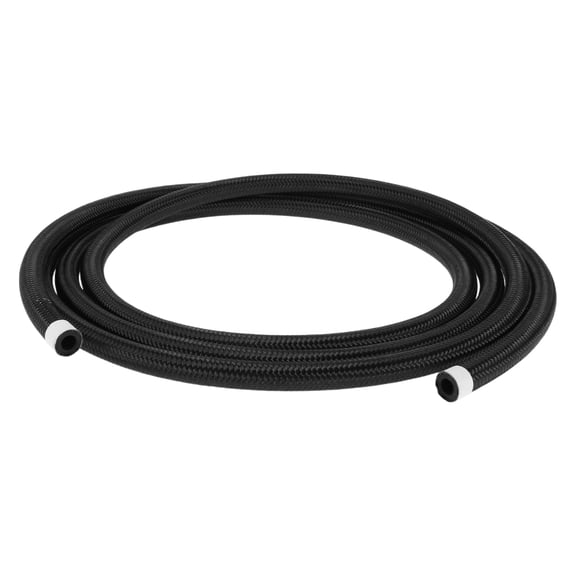 Unique Bargains Universal 12ft 3/8"ID 0.63"OD Fuel Line Hose Vacuum Hose Automotive Fuel Hose NBR Rubber,Nylon Braided 1 Pcs
