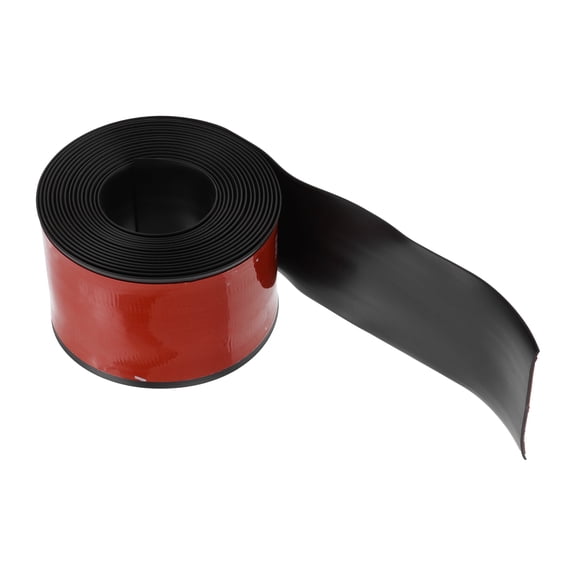 Unique Bargains Universal 13Ftx2.76In Car Side Skirts Protector Black 1 Pcs