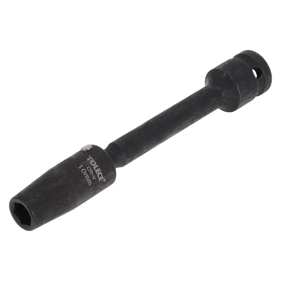 Unique Bargains Universal 145mm Impact Socket Durable Hardware Tool CR-V 1 Pcs 6 Point 10mm for Car Motorcycle Dirtbike Repair 1/2 Inch Drive