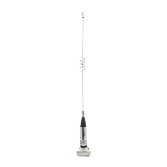 Unique Bargains Universal 16" Length Chrome Screw Fixed Base Decorative Antenna for Car Vehicle