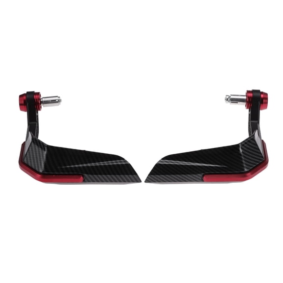 Unique Bargains Universal 16mm Motorcycle Handguards Heavy Duty Handle Bar Hand Guards for Dirt Bike Motocross ATV Scooter Black CNC Bracket Protectors 1 Set