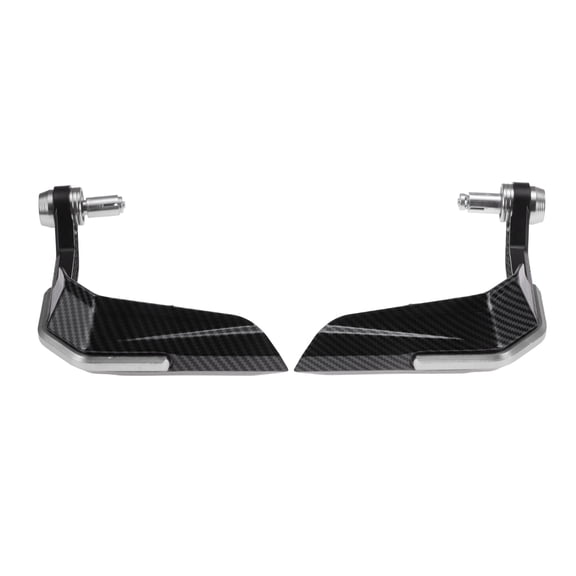 Unique Bargains Universal 16mm Motorcycle Handguards Heavy Duty Handle Bar Hand Guards for Dirt Bike Motocross ATV Scooter Red CNC Bracket Protectors 1 Set