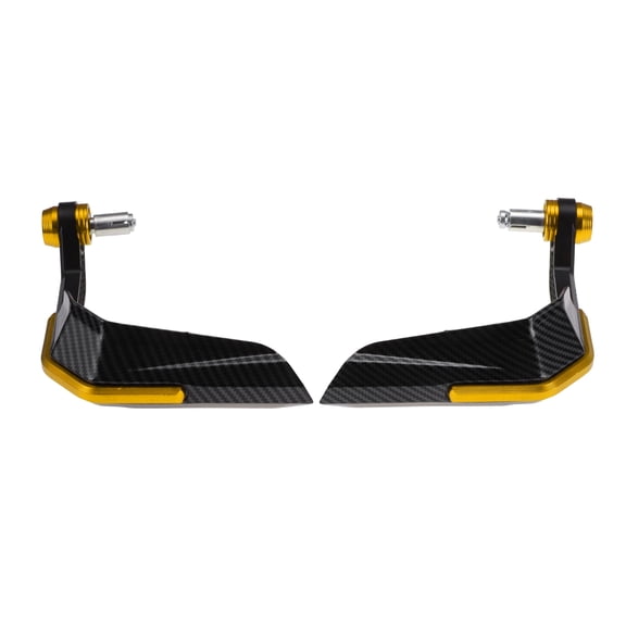 Unique Bargains Universal 16mm Motorcycle Handguards Heavy Duty Handle Bar Hand Guards for Dirt Bike Motocross ATV Scooter Silver Tone CNC Bracket Protectors 1 Set