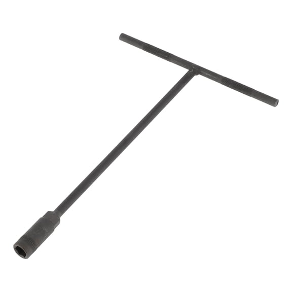 Unique Bargains Universal 28x18.5cm Socket Wrench Durable Spanner Socket Remover Carbon Steel 1 Pcs Hexagon 11mm for Car Motorcycle Dirtbike T-Handle Wrench Sleeve