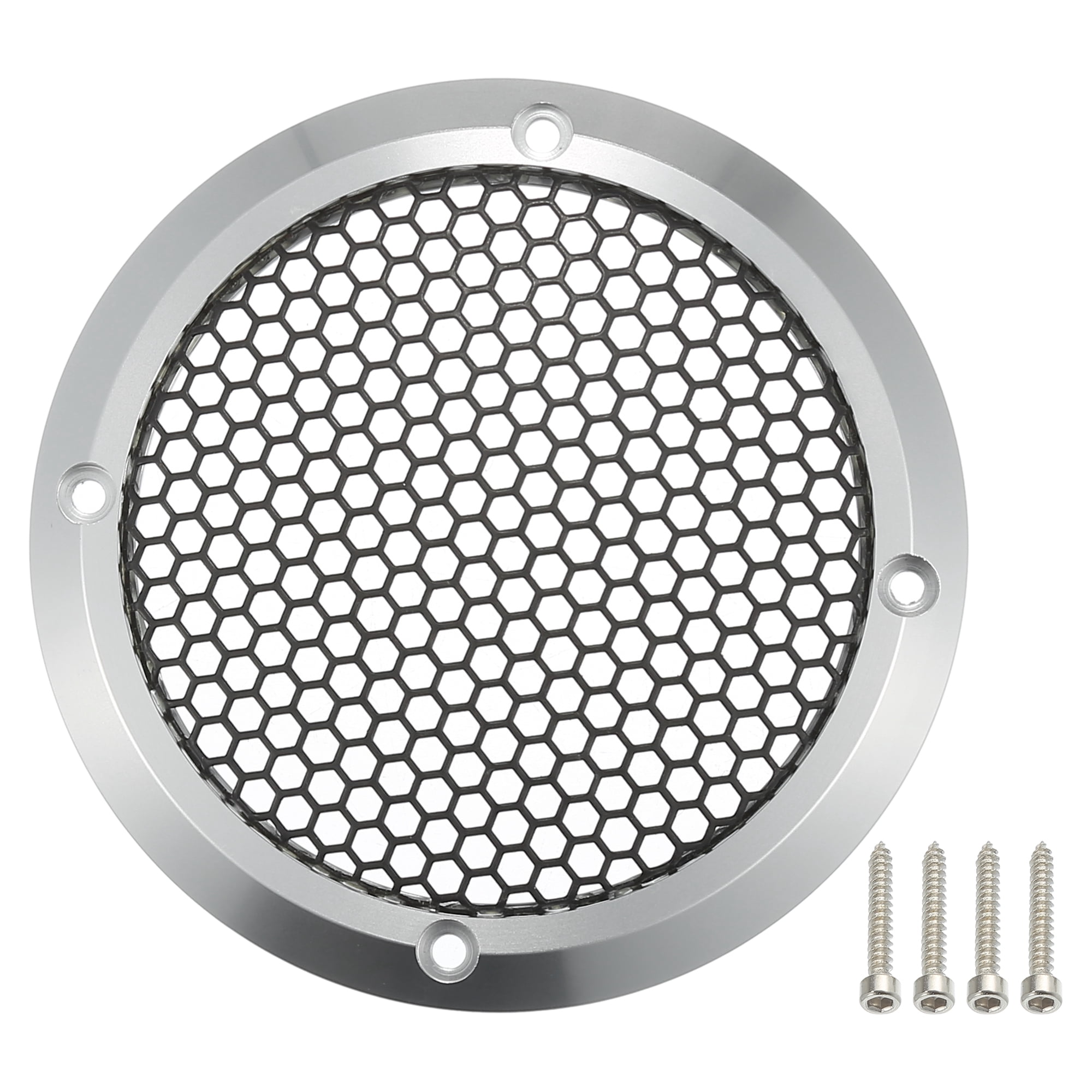 Unique Bargains Universal 3.5" Car Speaker Grills Cover with Mounting Screws