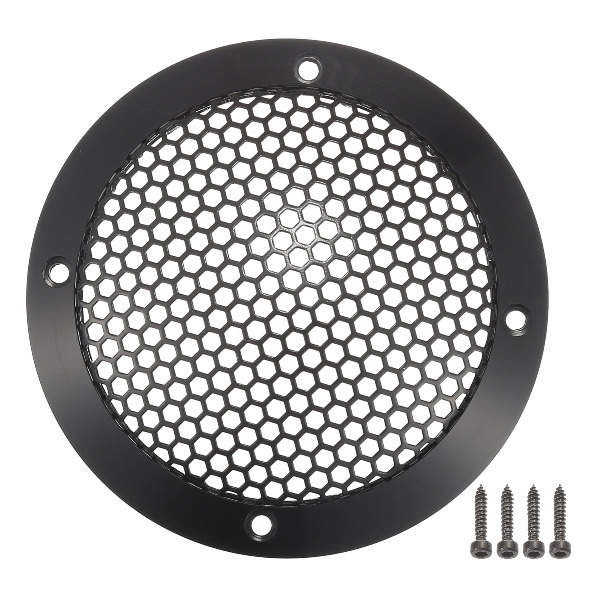 Unique Bargains Universal 3 Inch Car Speaker Grills Cover with Mounting Screws