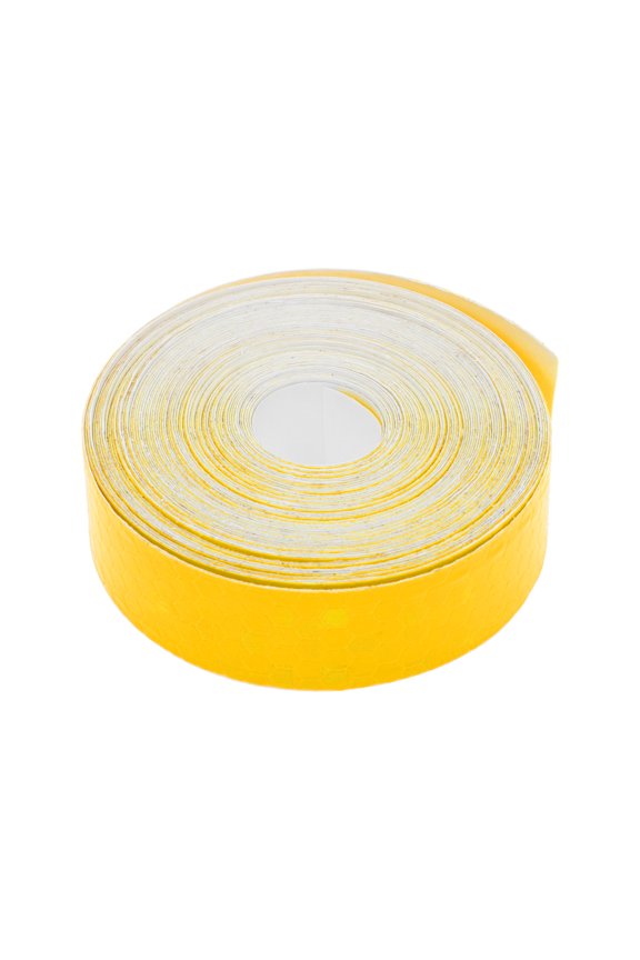Universal 32.81ft x 0.79In Air-Release Adhesive Pinstripe Tape Reflective Automotive Pinstriping Tape Yellow