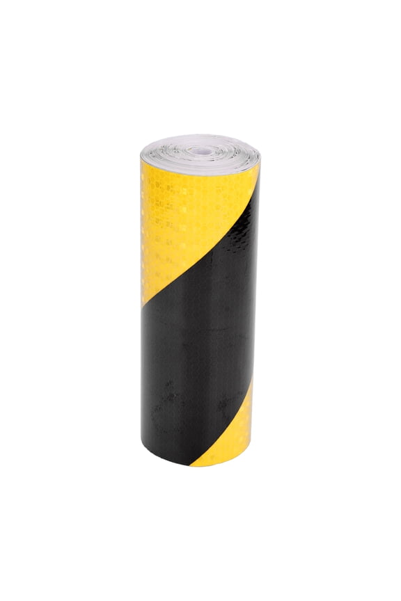 Universal 32.81ft x 7.87" Air-Release Adhesive Pinstripe Tape Automotive Pinstriping Tape Yellow,Black