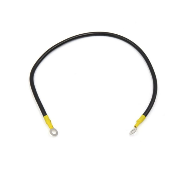 Unique Bargains Universal 46cm Length Battery Inverter Wire Power Transfer Cable Black for Cars
