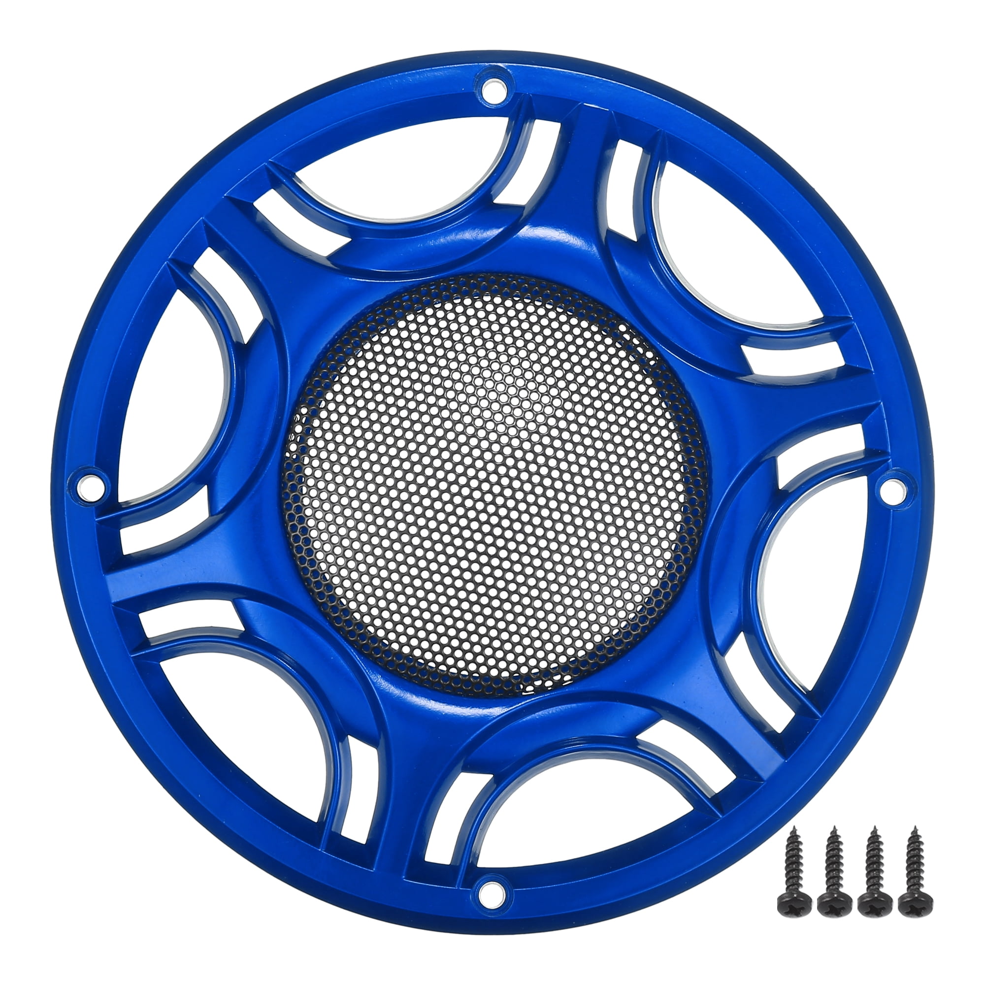 Unique Bargains Universal 6.5" Car Speaker Grills Cover with Mounting Screws