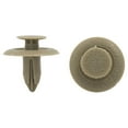 thumbnail image 1 of Unique Bargains Universal 6mm Beige Plastic Trim Rivets Buckle Fastener Clips 30pcs for Car SUV, 1 of 2