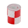 thumbnail image 1 of Unique Bargains Universal Reflective Tape Safety Warning Tape Reflector Conspicuity Tape for Trailer Trucks Bike Red White 10ft x 2", 1 of 5