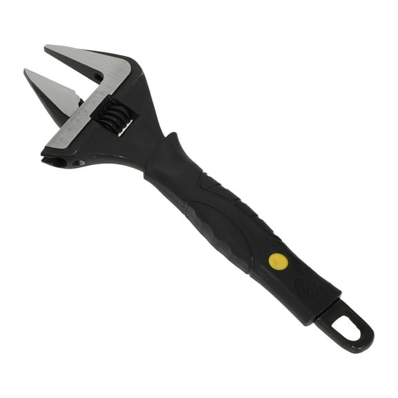 Unique Bargains Universal Adjustable Spanner Wide Jaw Opening Wrench Automotive Tool 12" Size Max Jaw Width 60mm
