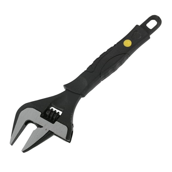Unique Bargains Universal Adjustable Spanner Wide Jaw Opening Wrench Automotive Tool 8" Size Max Jaw Width 36mm