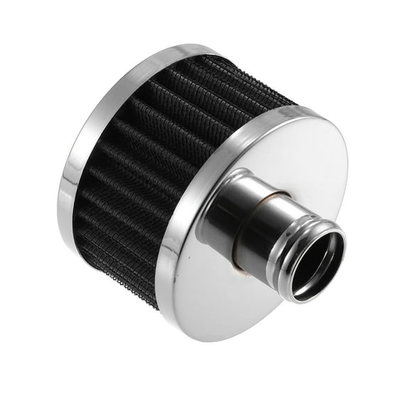 Unique Bargains Universal Automotive Engine Air Filter Accessories Replacement with 23mm Air Intake Black