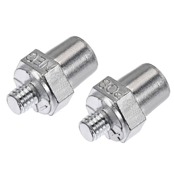 Unique Bargains Universal Battery Charging Side Post Positive Negative 9mm Male 1Pair