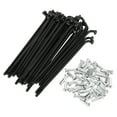 thumbnail image 1 of Unique Bargains Universal Bicycle Spokes Bike Wheel Spokes 14G Carbon Steel Black 1 Set Black,104mm, 1 of 7