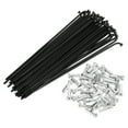 thumbnail image 1 of Unique Bargains Universal Bicycle Spokes Bike Wheel Spokes 14G Carbon Steel Black 1 Set Black,125mm, 1 of 7