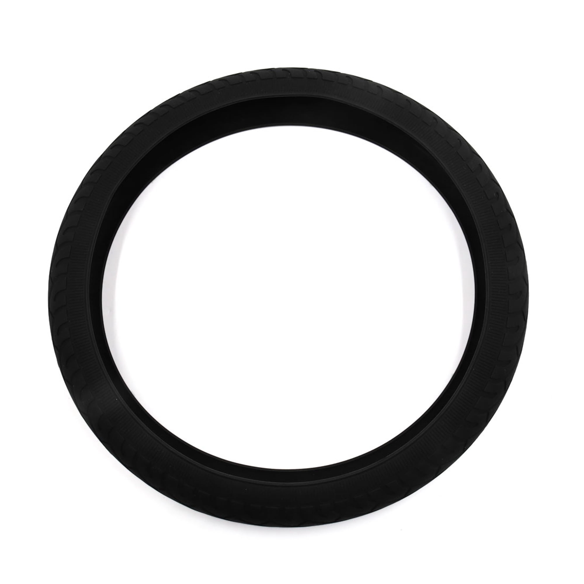 Unique Bargains Universal Black Silicone Anti-Slip Steering Wheel Cover Protector for Vehicle