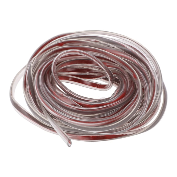 Unique Bargains Universal Car Door Edge Guards 26.25ft U-Shaped Door Scratch Protection Guard Clear 1 Pc