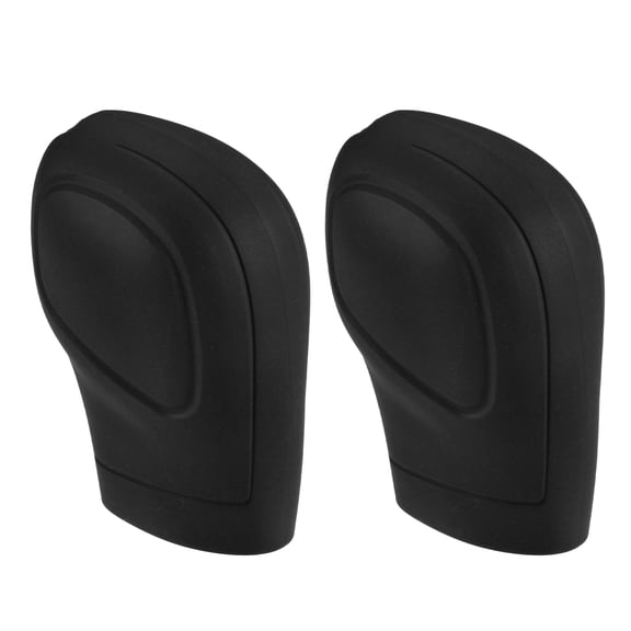 Unique Bargains Universal Car Gear Shift Cover Comfortable Handbrake Shifter Cover Anti-Slip Silicone 2 Pcs