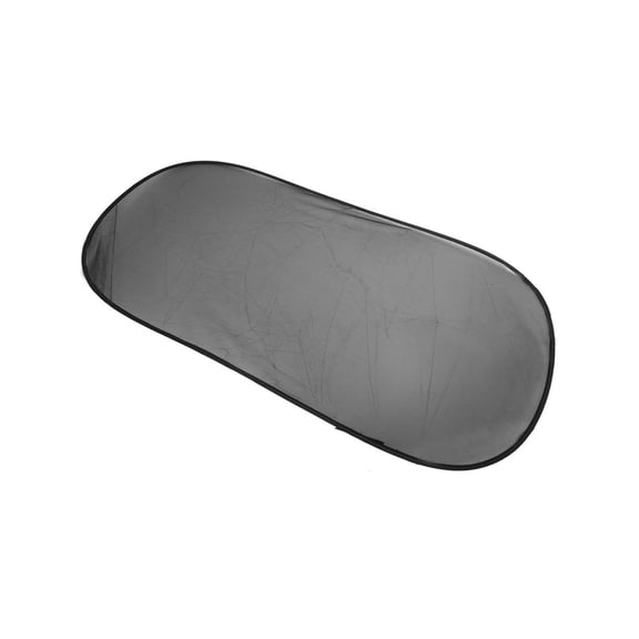 Unique Bargains Universal Car Rear Window Sun Shade Shield Mesh Folding Protector Black