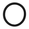 thumbnail image 1 of Unique Bargains Universal Car Steering Wheel Cover for 36.5-37.9cm Sweatproof Faux Leather Rubber Black, 1 of 6