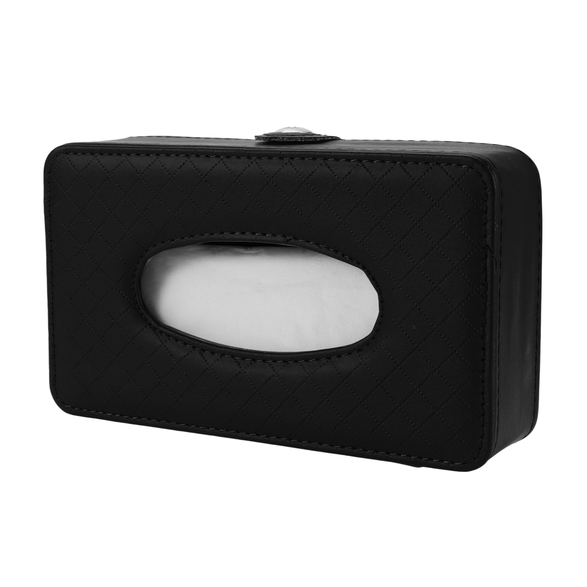 Unique Bargains Universal Car Tissue Holder Tissues Box Cover Car Backseat Extra Large