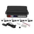 thumbnail image 1 of Unique Bargains Universal Car Vehicle Reverse Backup Radar System Reverse Parking Sensors Distance Detection Black 4 Pcs Parking Sensors Alarm Buzzer Reminder, 1 of 8