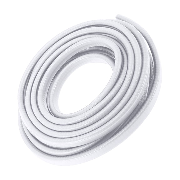 Unique Bargains Universal Car Weatherstrip Weather Stripping Self Adhesive Weather Seal Strip 16Ft U-Shape White