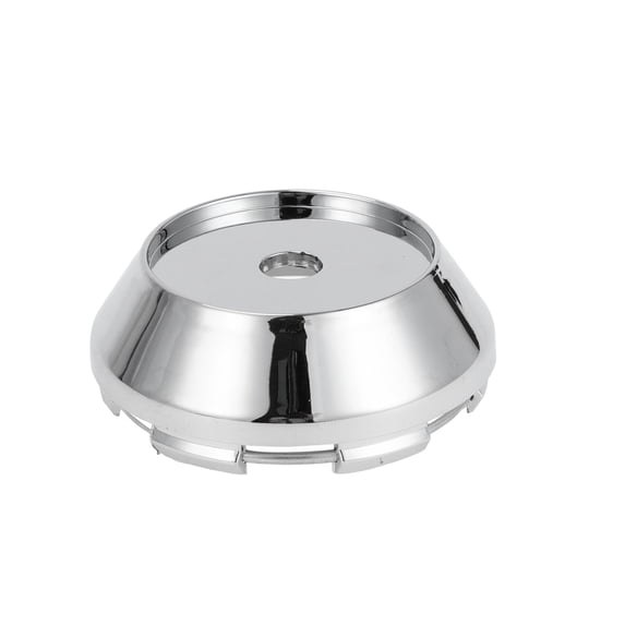 Unique Bargains Universal Car Wheel Center Hub Cap Rim Cover Hub Caps Snap-in Plastic 65mm 2.56" OD Chrome Silver Tone