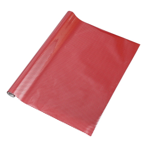 Unique Bargains Universal Car Wrap Film Vinyl Wrap Cover 4.92 ft x 11.81 inch Protective Red 1 Pc