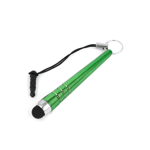 Unique Bargains Universal Green Metal Capacitive Screen Pen for Cell Phone