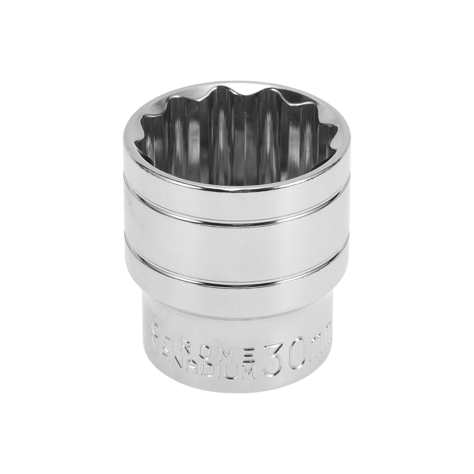 Unique Bargains Universal Impact Socket 42mm Durable Chrome Vanadium Steel 1pc 30mm ID