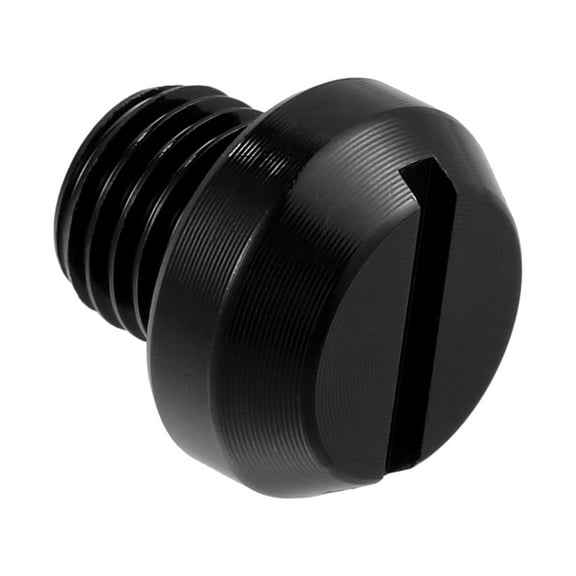 Unique Bargains Universal M10 Motorcycle Mirror Hole Plugs Screws Mirrors Caps Lock Offs Cover Caps Negative Black