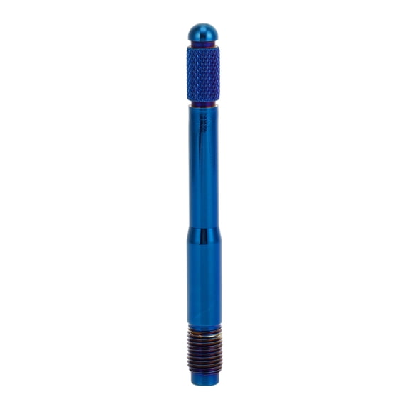 Unique Bargains Universal M12x1.25 Wheel Alignment Pin Durable 120mm Rim Stud Pilot Pin Tire Change Guide Tool Stainless Steel Burnt Blue 1pcs