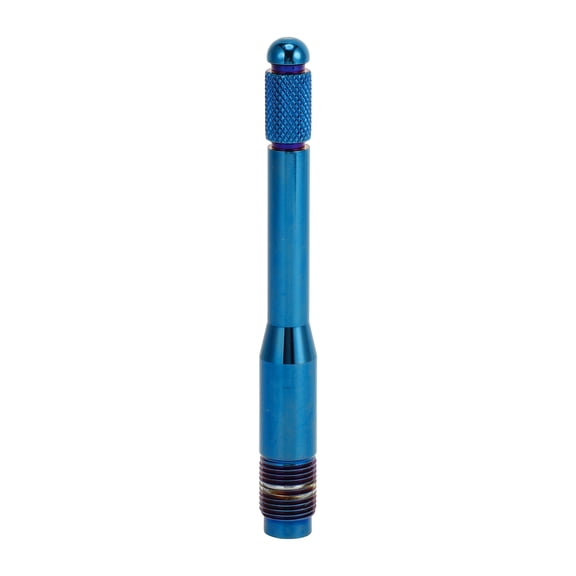 Unique Bargains Universal M14x1.25 Wheel Alignment Pin Durable 120mm Rim Stud Pilot Pin Tire Change Guide Tool Stainless Steel Burnt Blue 1pcs
