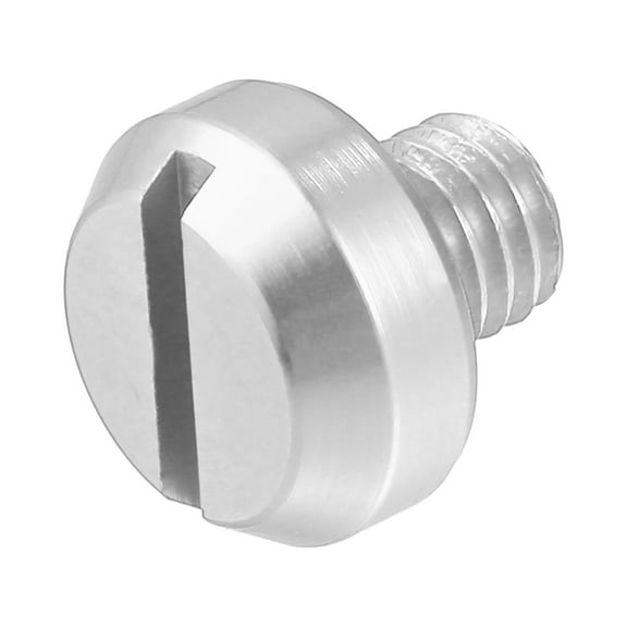 Unique Bargains Universal M8 Motorcycle Mirror Hole Plugs Screws Mirrors Caps Lock Offs Cover Caps Positive Silver Tone