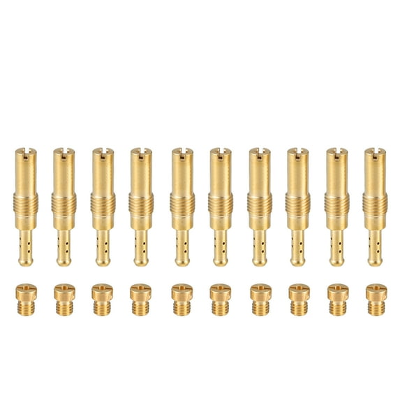 Unique Bargains Universal Motorcycle Carburetor Jets Main Pilot Jets Nozzles 75 78 80 82 85 88 90 92 95 98 20pcs