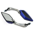 thumbnail image 1 of Unique Bargains Universal Motorcycle Motorbike Rearview Rear View Side Mirror 8mm 10mm 2pcs, 1 of 4