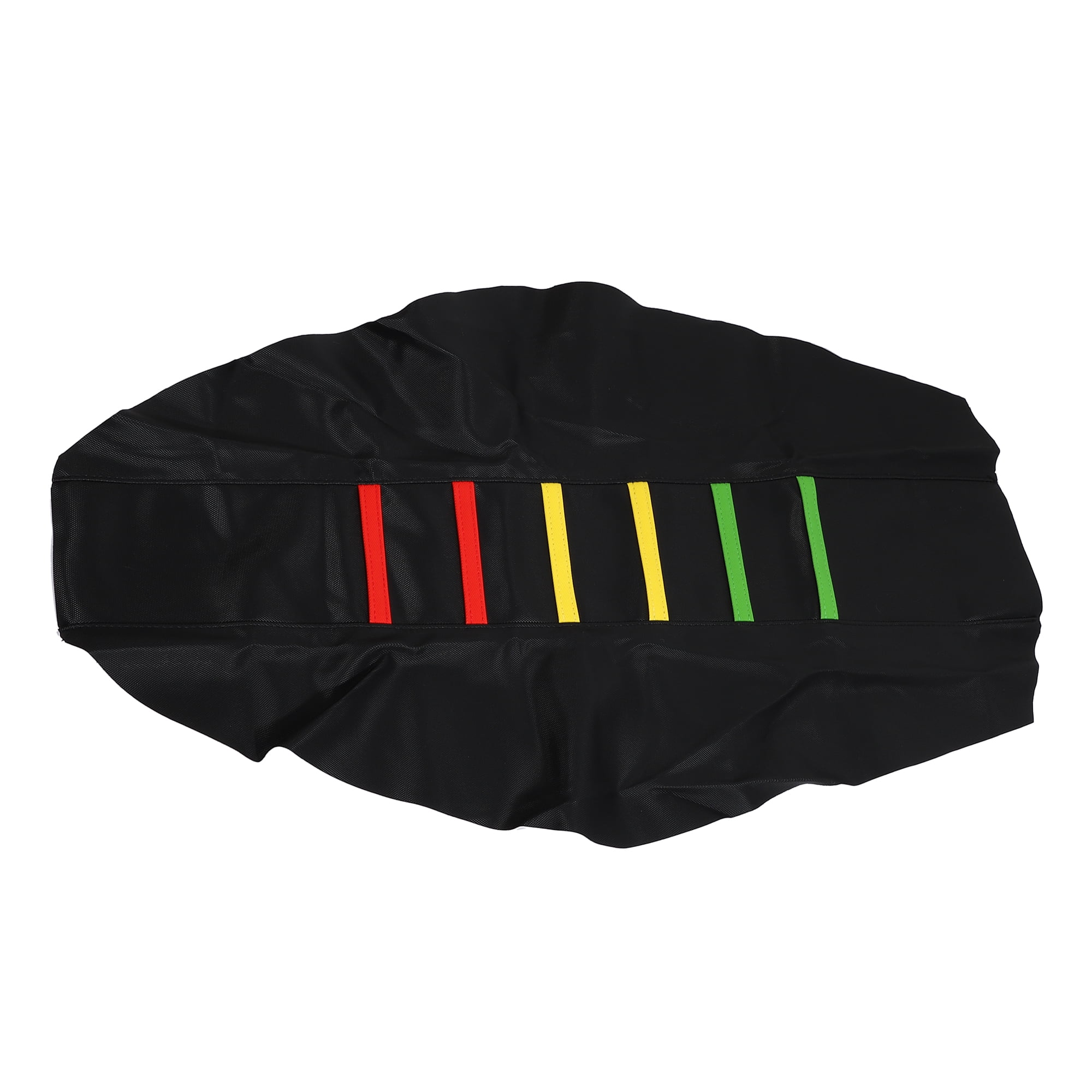 Unique Bargains Universal Motorcycle Pit Dirt Bike Faux Leather Soft Seat Cover Anti Slip Seat Cushion Multicolor