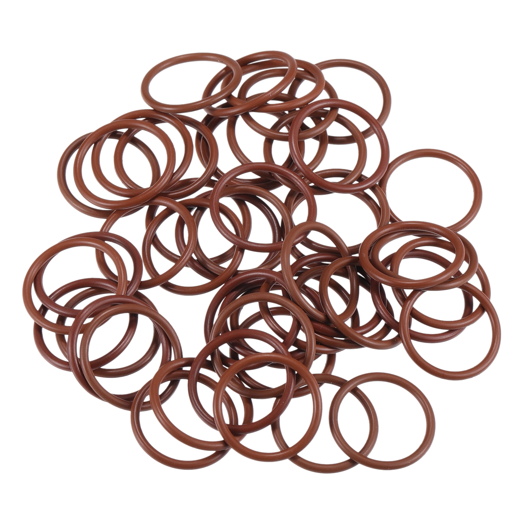 Othmro FKM Fluorine Rubber O-Rings – 14mm OD 7mm ID 3.5mm Width Green Seals For Automotive, Plumbing, & Machinery