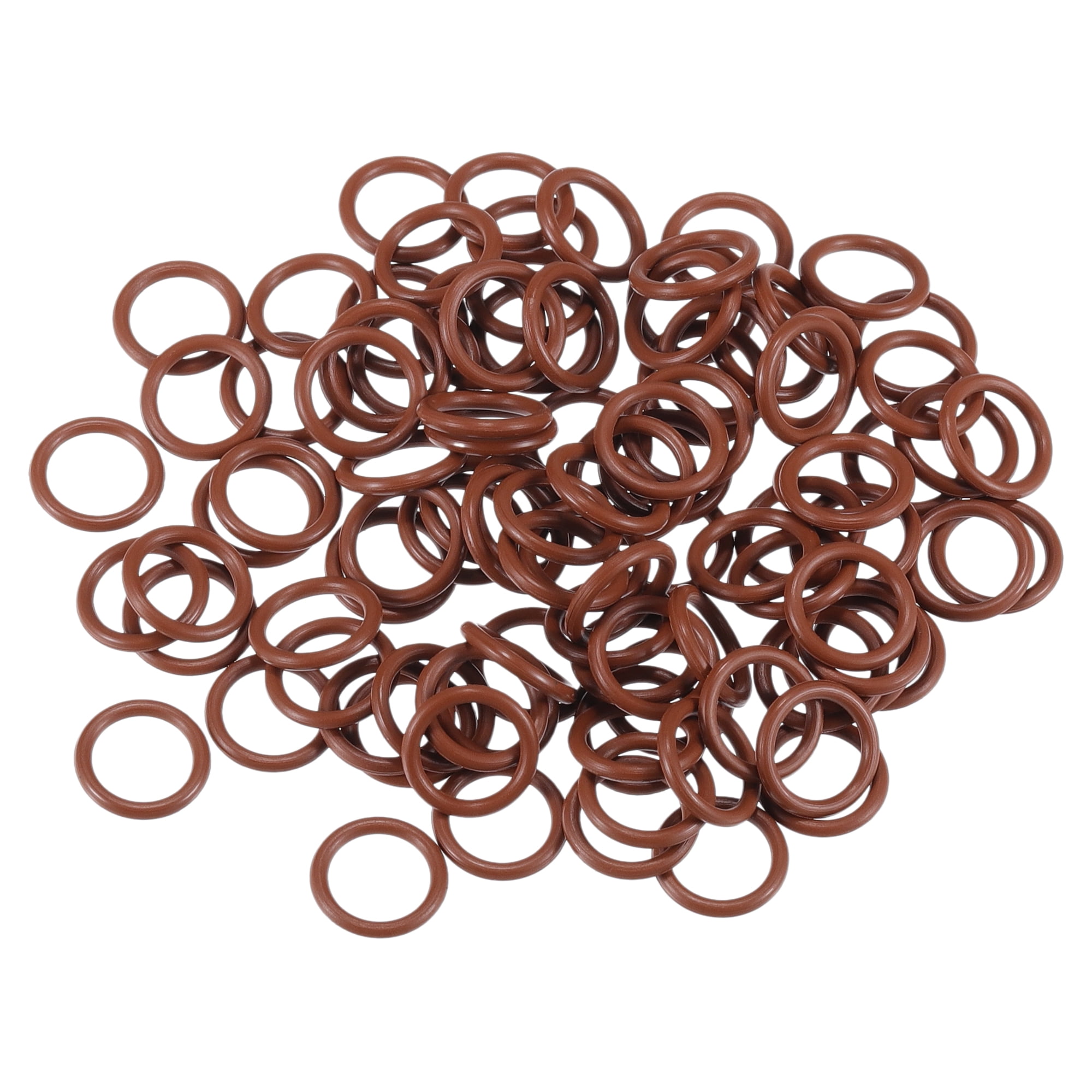 Partuto 50-Pack 3mm ID X 1.5mm CS Universal O-Ring Seal Gasket – NBR Rubber, Black, For Car, Truck, SUV, Trailer, And Faucet Repair